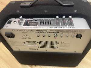 EUC Behringer Amp: K450FX 45W Ultratone Keyboard Amplifier $499