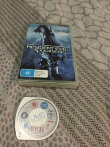 Resident evil and hitch movie psp