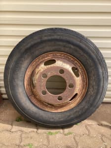 Ford Trader wheel (rim & tyre)