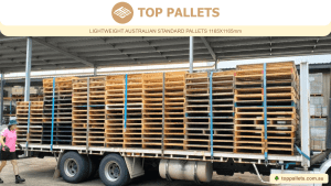 Melbourne Standard 1165, 1.2x1m, Euro 1.2x0.8m and Mixed-sized Pallets