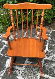 Childs Timber Rocking Chair