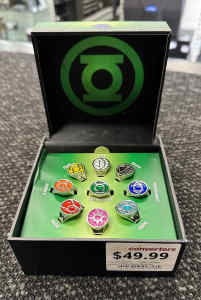 DC Comics Green Lantern Emotional Spectrum Ring Set 521541