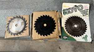 Saw Blades 150mm - Good Condition, $25