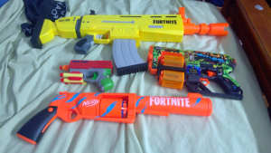4 Piece Nerf Guns