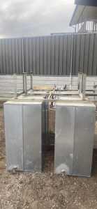 Rainwater tanks x2