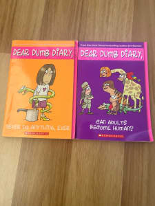 Dear Dumb Dairy books by Jamie Kelly and Jim Benton