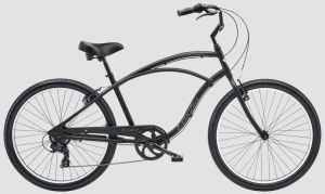 Bike Electra Mens Cruiser 7D Current Model All Black