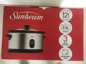 Sunbeam Slow Cooker 5.5 Litre