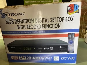 HIGH DEFINITION SET TOP BOX WITH RECORD FUNCTION
