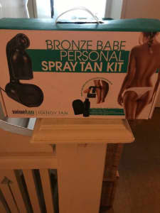 Mine tan bronzing spray gun kit
