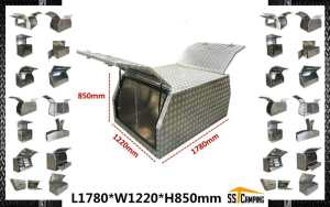 L1780*W1200*H850 Canopy Toolbox Heavy Duty Aus Stock !