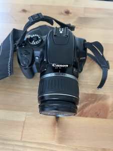 Canon 400 D camera and lots of equipment