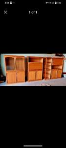 Parker Mid-century Cabinets/ Bar Caninet Shelves x4.
325 a piece or $9