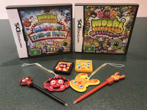 Moshi Monsters DS games with accessories