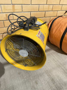 Extraction Fan & extension