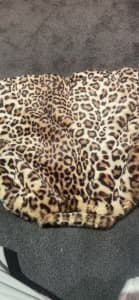 Leopard print jacket size 7-8
