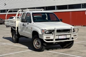 2003 Toyota Hilux LN167R (4x4) White 5 Speed Manual 4x4 Cab Chassis