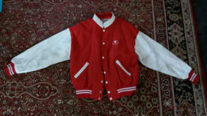 Canadian college style jacket