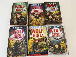Wolf Girl paperbacks books x 6