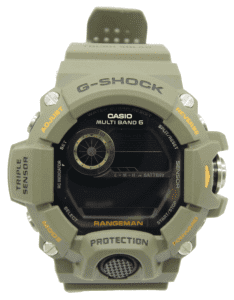 CASIO G-Shock Rangeman Atomic-Solar Green Mens Sports Watch