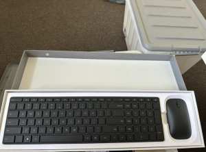 Microsoft designer Bluetooth keyboard and mouse