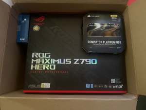 i7 Core: 13700K, Z790 Hero Motherboard & 32GB 5600Mhz Bundle
