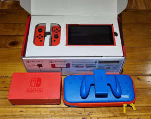 Nintendo Switch - Mario Red & Blue Limited Edition Console