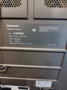 Quick sale: 65 Panasonic plasma TV and stand