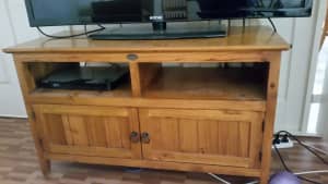 TV CABINET - SOLID TIMBER