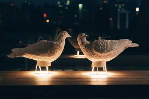 CLEARANCE Brand New Haoshi Dove Table Lamp Floor Lighting