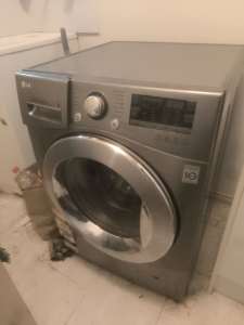 Free LG washing machine 8.5 kg