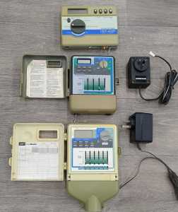 Three Irrigation Control Systems & Parts