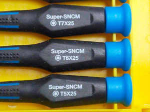 Precision * Screwdriver Set 6 Pieces Super - SNCM T5X25 * AVAILABLE *