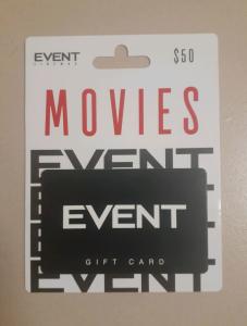 Event Cinemas $50 Gift Card 