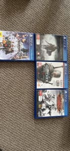 PS4 games - individual prices below