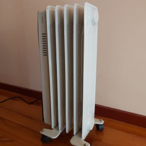 Fin Portable Oil Filled Radiator Electric Heater