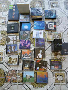 Pink Floyd CD collection..