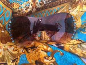 Fabulous xmas gift Jimmy Crystal bling sunglasses suit Camilla kaftan