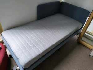 Single bed frame with bed in rhodes