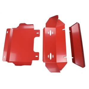3 pcs Bash Plate Red Suitable for Toyota Hilux******2022