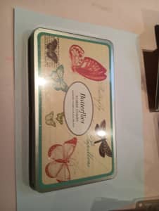 Craft destash - Cavallini Butterfly rubber stamps
