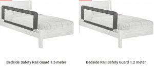 Bedside rail guard x3