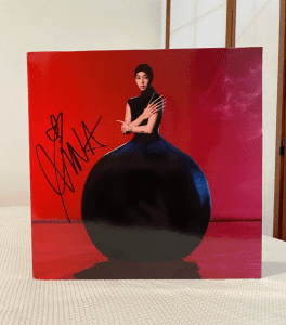Rina Sawayama - Hold The Girl Vinyl - Red Vinyl Record - RARE SIGNED