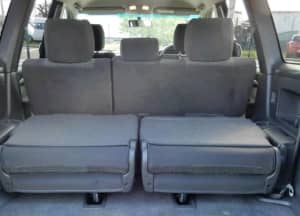 Toyota prado shop 3rd row seats