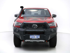 2021 Toyota Hilux GUN126R Facelift Rugged X (4x4) Red 6 Speed Automatic Double Cab Pick Up
