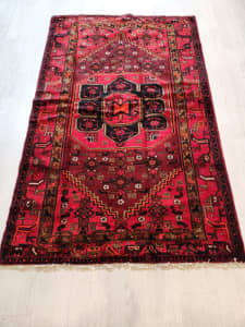 Persian handmade soft wool Hamedan rug 200×130cm No: 33