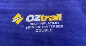 Oztrail double self inflating mattress
