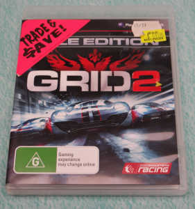 PS3 Sony PlayStation 3 Game: GRID 2 Pole Edition