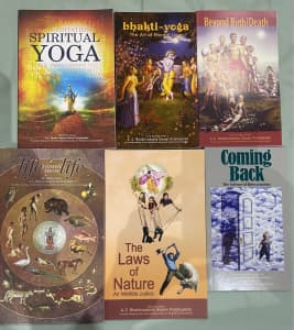 Bhakti Yoga and meditation(set of 6 books)