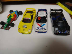 vintage slot car collection 4 cars great for parts sell thelot